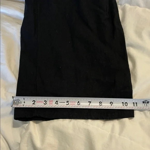 Old Navy | Black | Ruffle | Linen Blend |Sleeveless | Cropped | Romper  | Size S - Picture 15 of 16